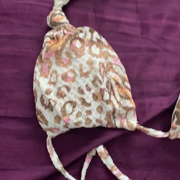 NWT! Isabella Rose Safari String Bikini Top- Size Medium - Picture 4 of 8